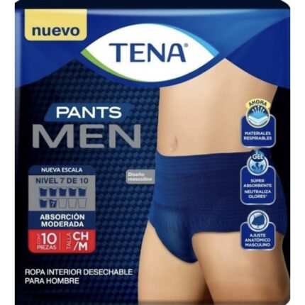 1 Pants Men M Tena Paquete 10 unidades